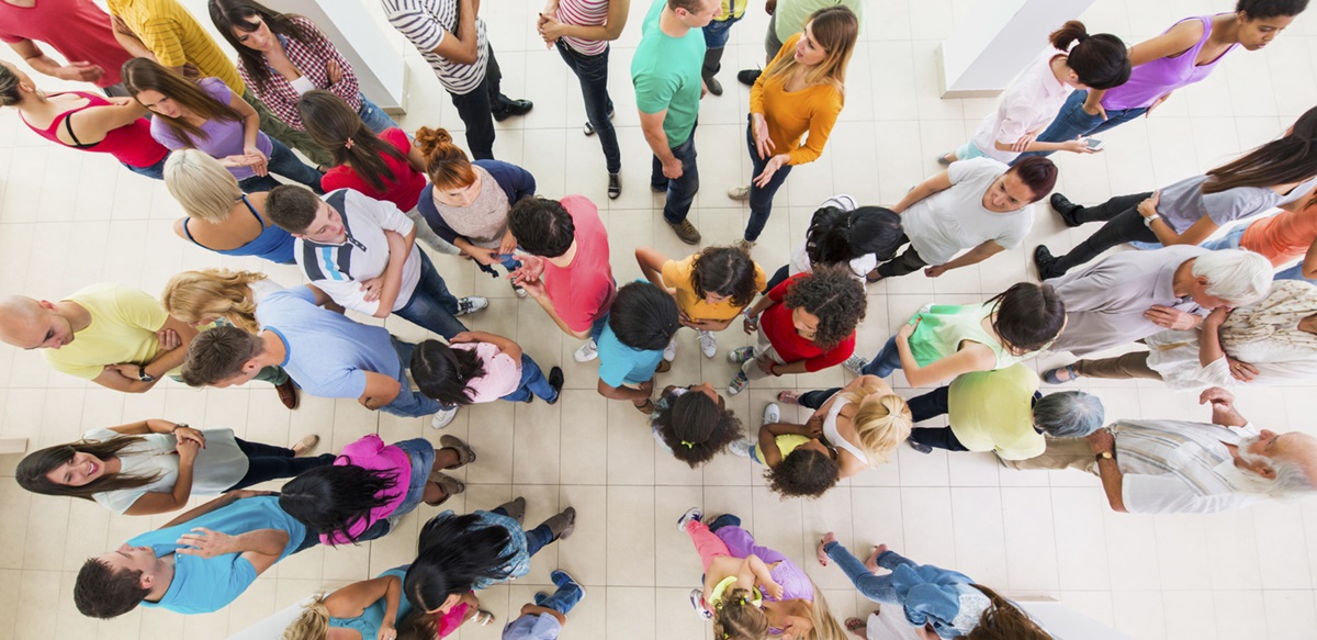 Image of mixed group of people