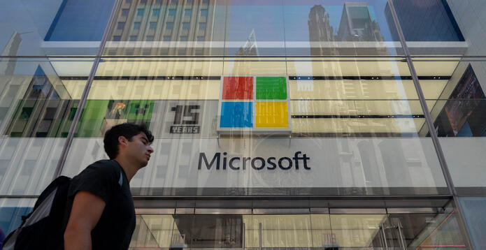 Microsoft store in NYC