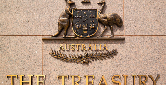 Australian treasury Getty standard card