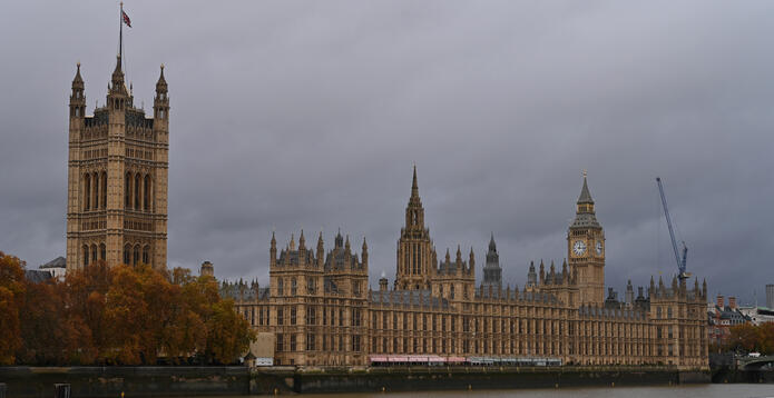 UK parliament building Nov 2025