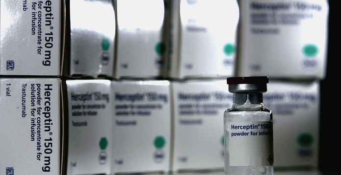 Herceptin packaging