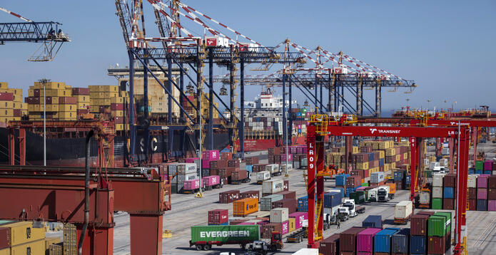 Port of Cape Town container terminal