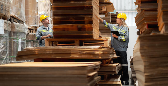 paper mill warehouse