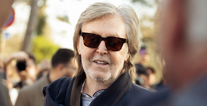 Paul McCartney in Paris