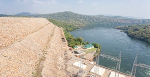 Hydroelectric power station Volta River