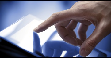 Tablet touchscreen
