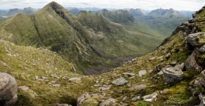 Torridon Mountains Scottish land card