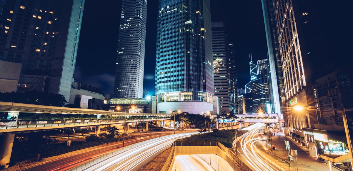 la ciudad de Hong Kong