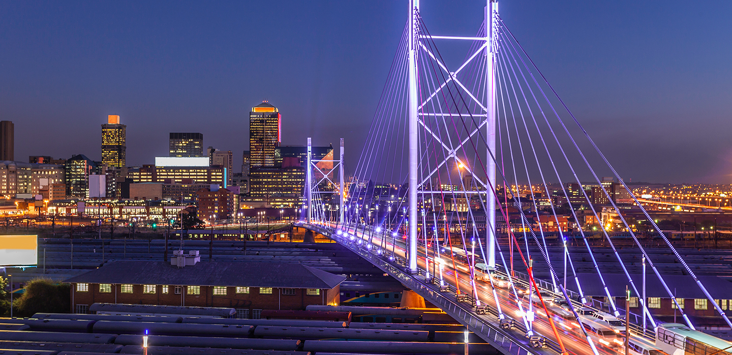 Skyline of Johannesburg