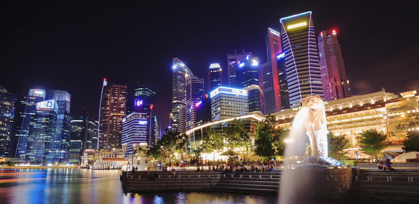 Skyline of Singapore