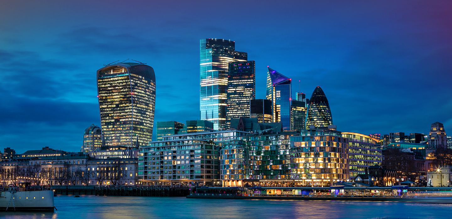 Skyline of London
