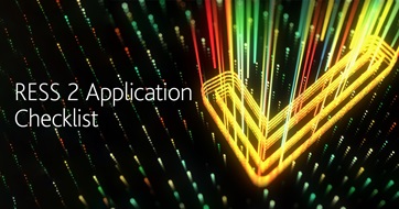 RESS 2 Application Checklist