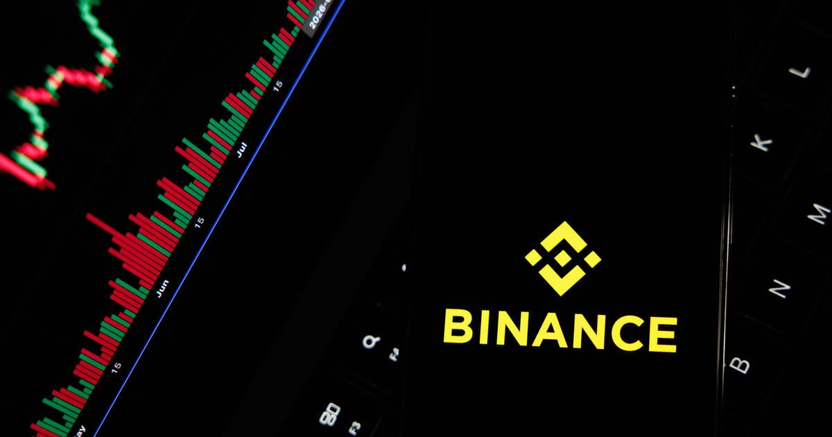 Binance logo and charts_Digital - SEOSocialEditorial image