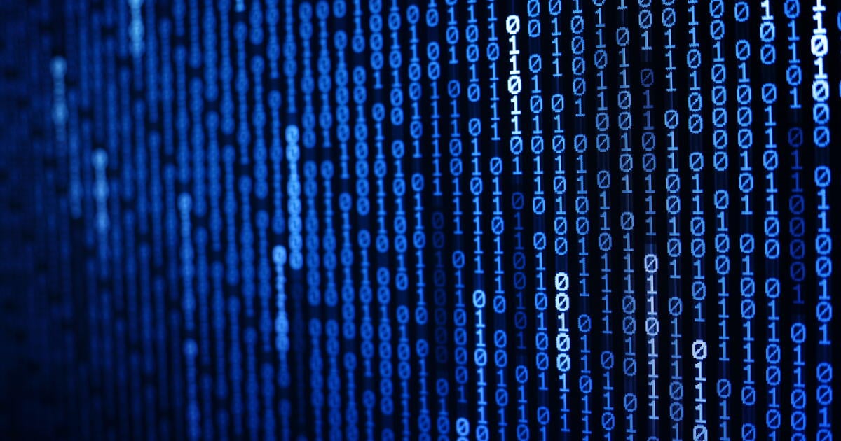 Binary code data
