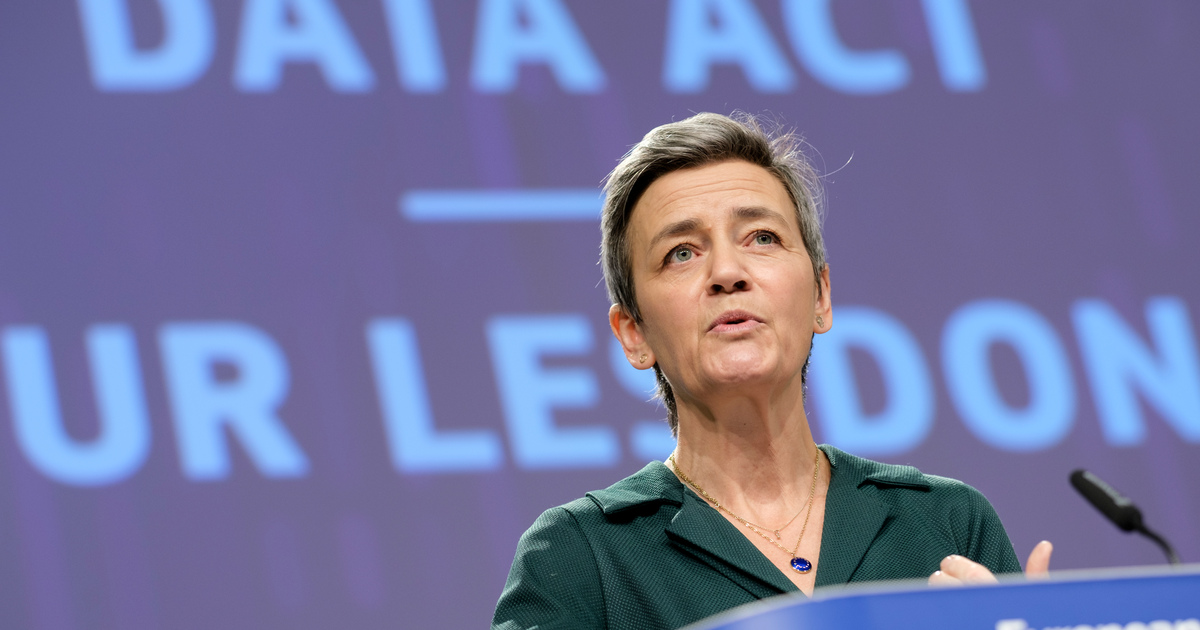 Margrethe Vestager at launch of EU Data Act