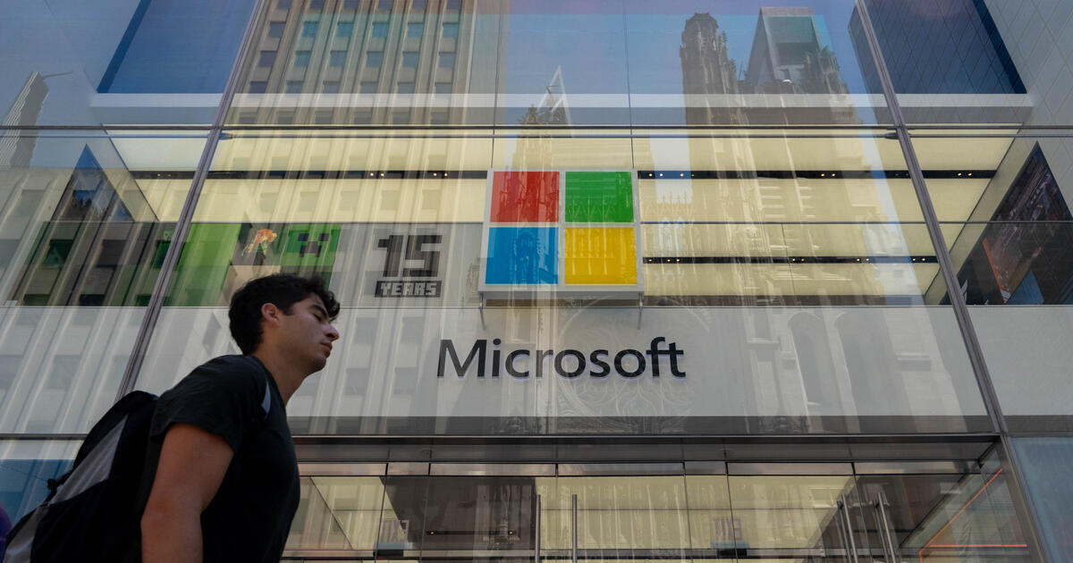 Microsoft store in NYC