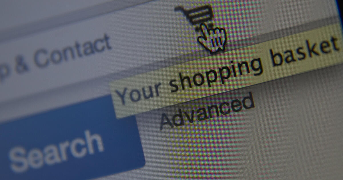 online shopping basket