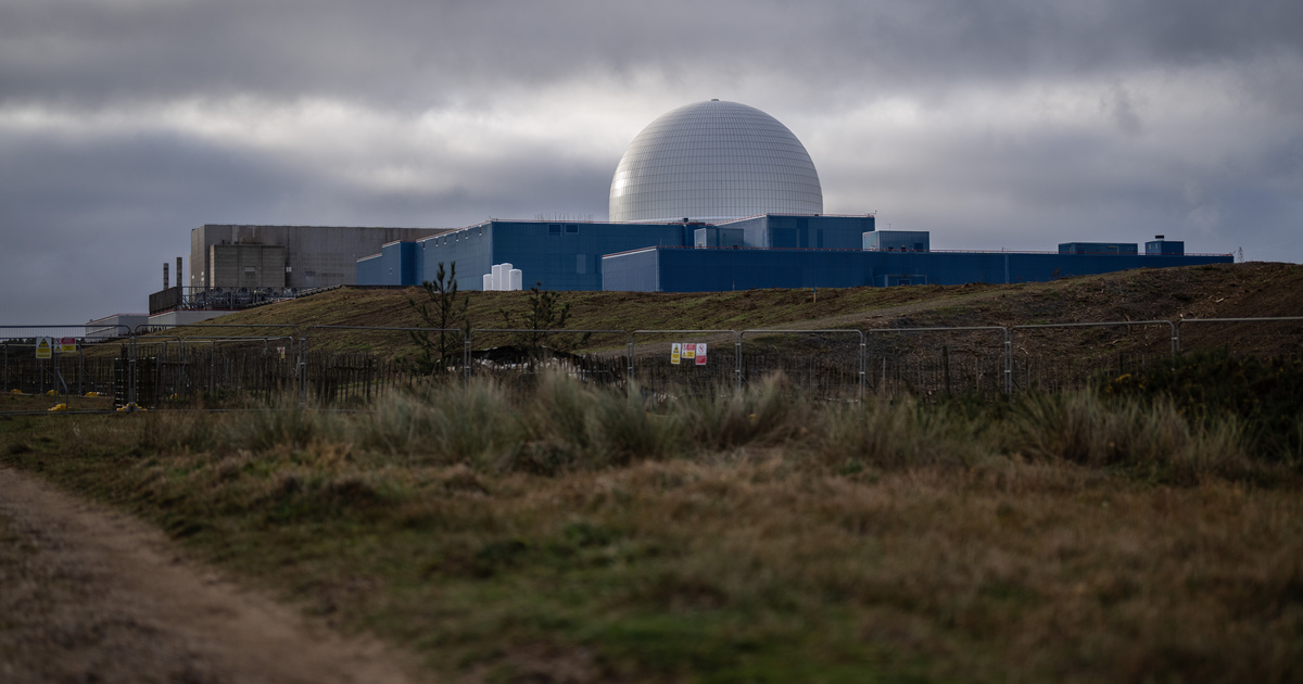 A nuclear power station in the UK