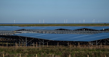 Cleve Hill solar park construction SEO