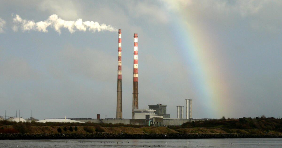 Ireland's Poolbeg Power Station