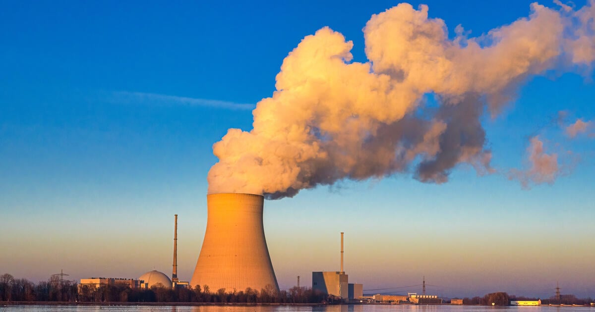 The Isar 2 nuclear reactor in Bavaria