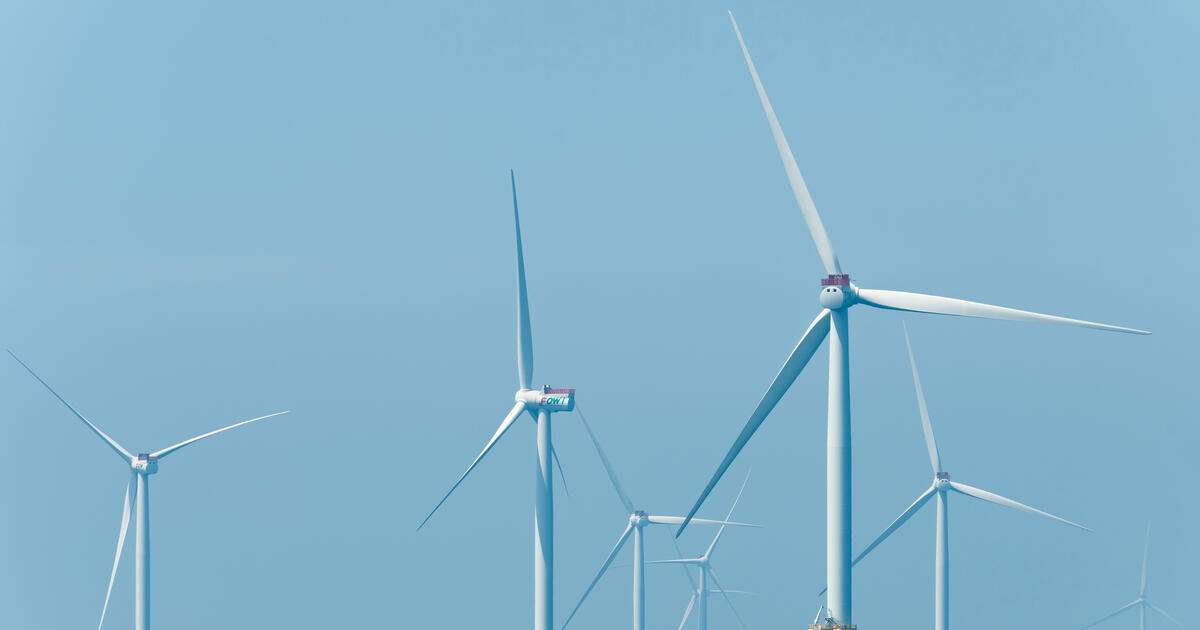 Taiwan plans to increase its installed offshore wind capacity eightfold by 2039