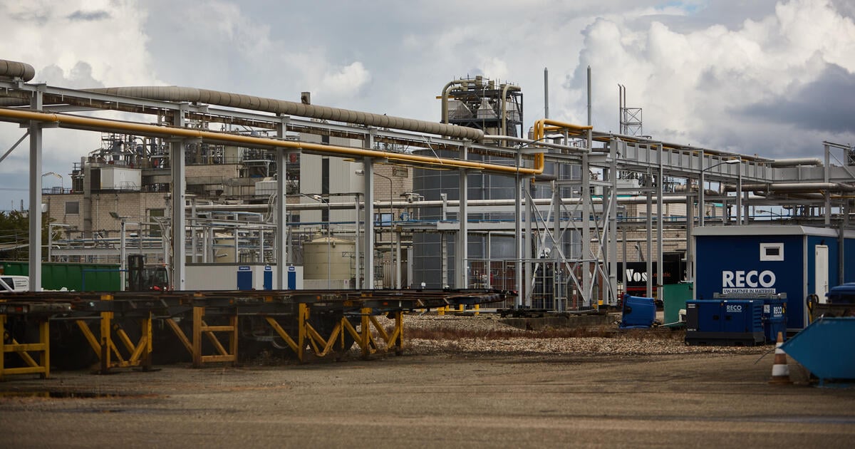A PFAS-producing factory in Dordrecht