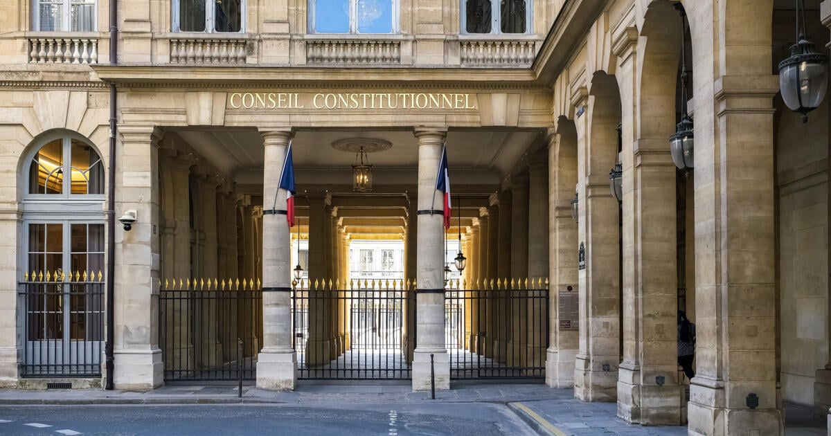 Paris, the Conseil constitutionnel at the Palais-Royal, French institution