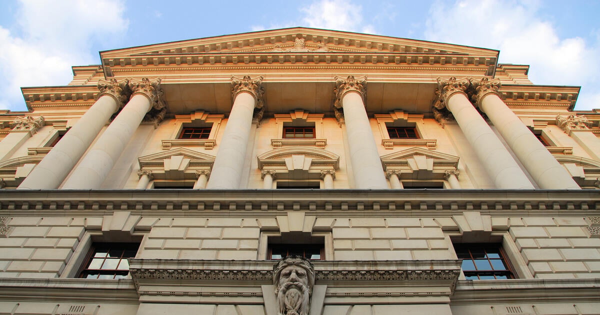 HM Treasury, building on Horse Guards Road, Westminster