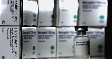 Herceptin packaging
