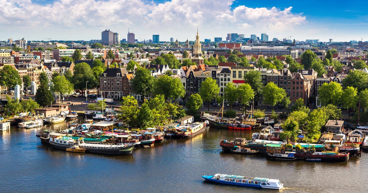 Amsterdam aerial
