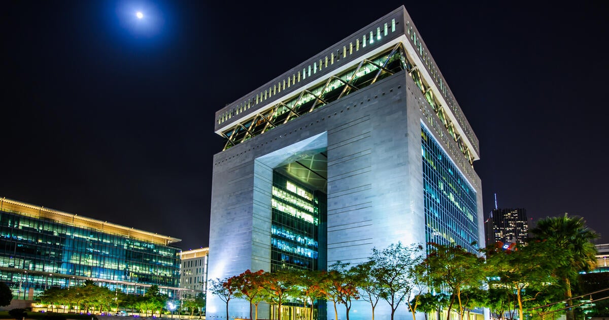 Dubai Financial center district,UAE