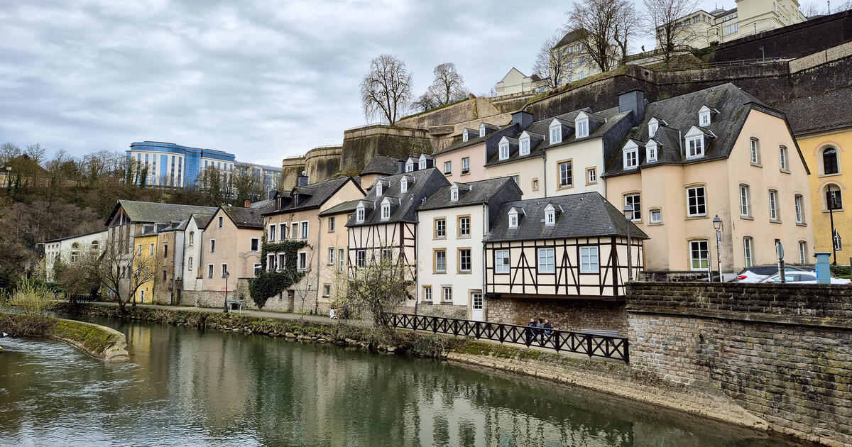 A general view of Luxembourg