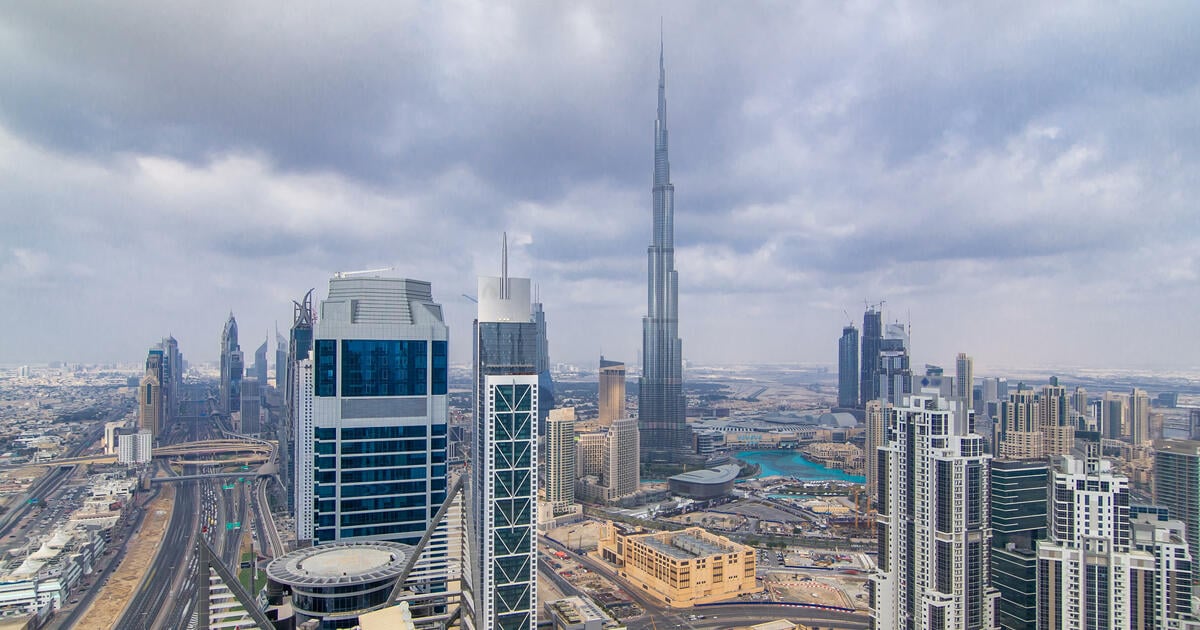 Panoramic skyline Dubai