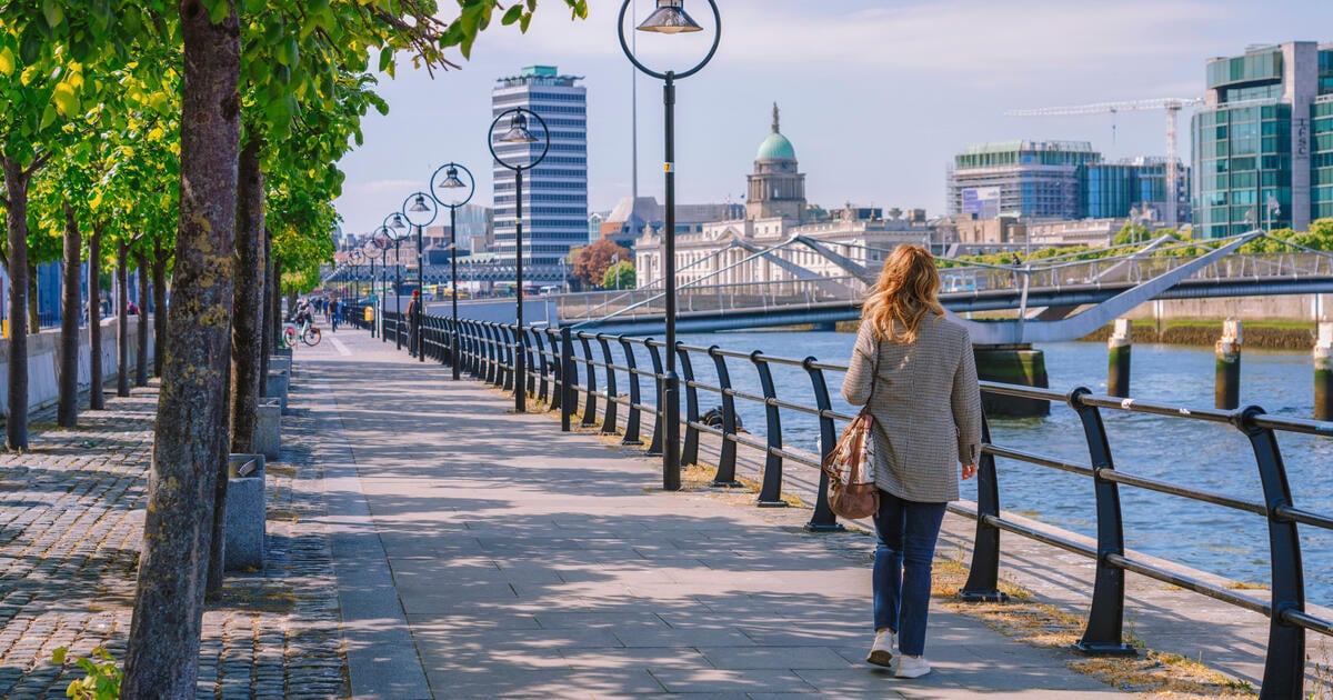 River Liffey in central Dublin