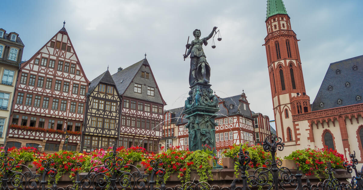 The Fountain of Justice in Frankfurt_Digital