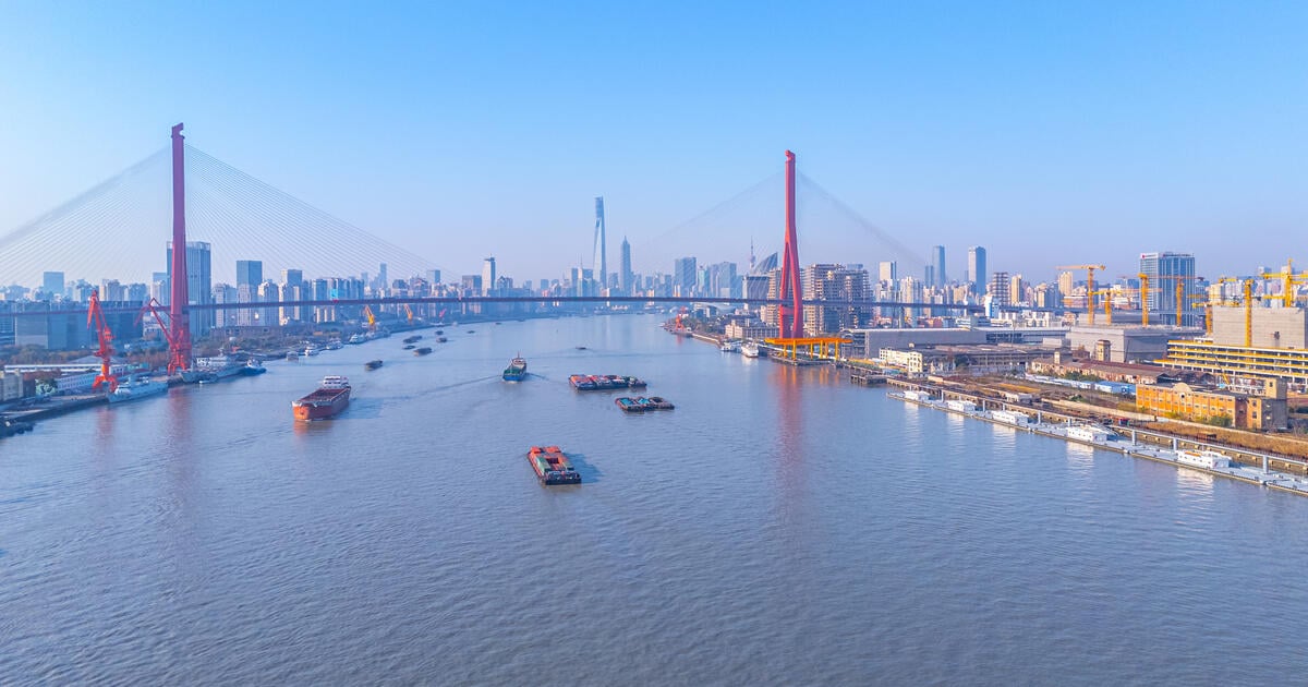 YangPu bridge Shanghai