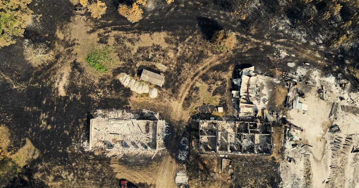 Burned property following wildfire near Bordeaux July 2026_Digital - SEOSocialEditorial image