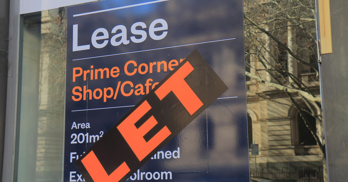 to let rent sign
