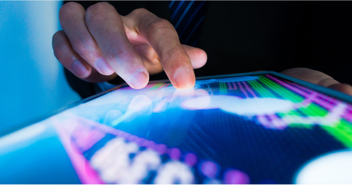 Digital market touchscreen