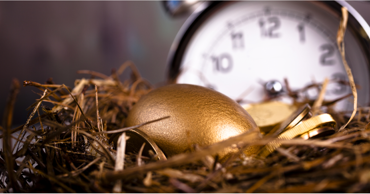 Golden egg nest egg pensions