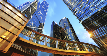 Hong Kong corporate buildings
