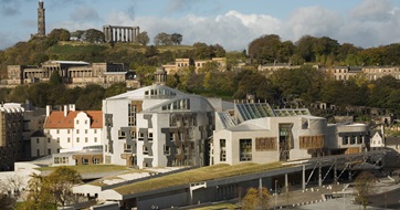 Scottish Parliament Calton Hill