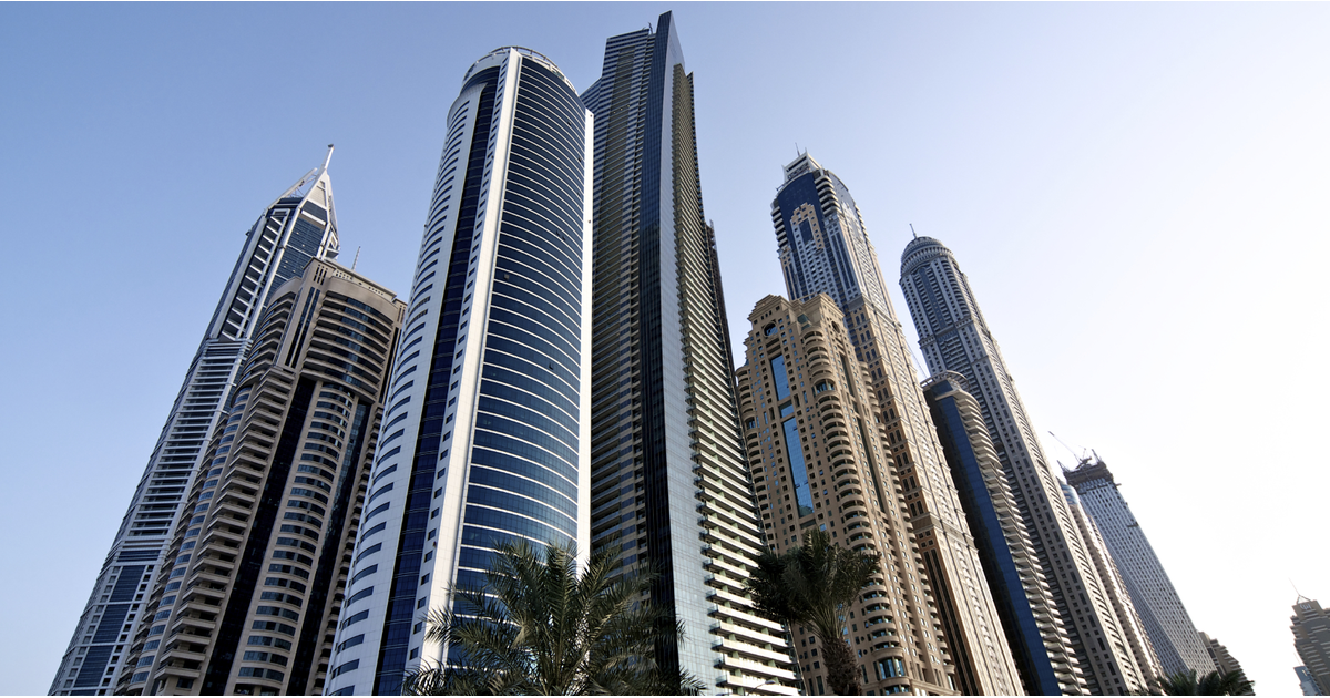 Skyscraper Cluster Dubai