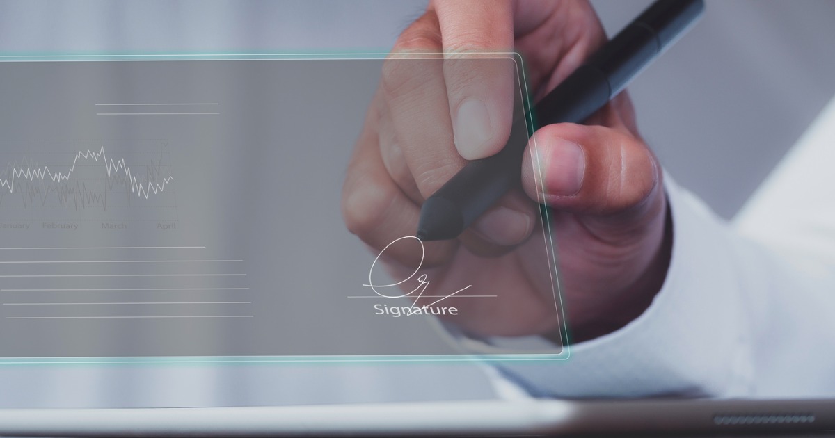 E-signatures in England and Wales