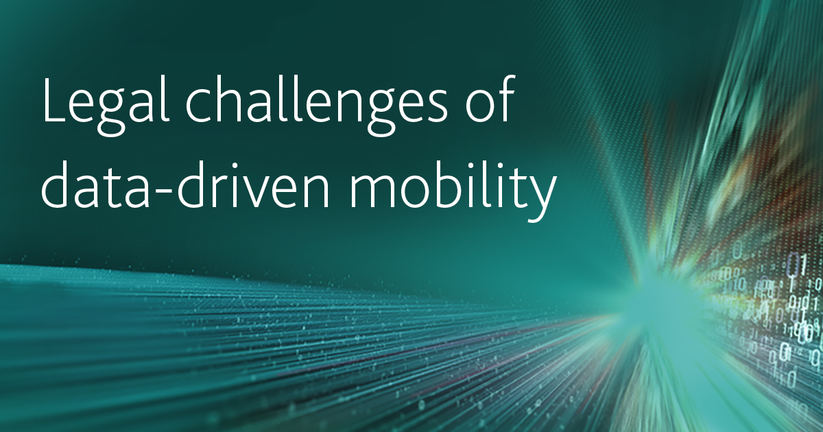 Legal Challenges of  data-driven mobility OG 1200x630px v3