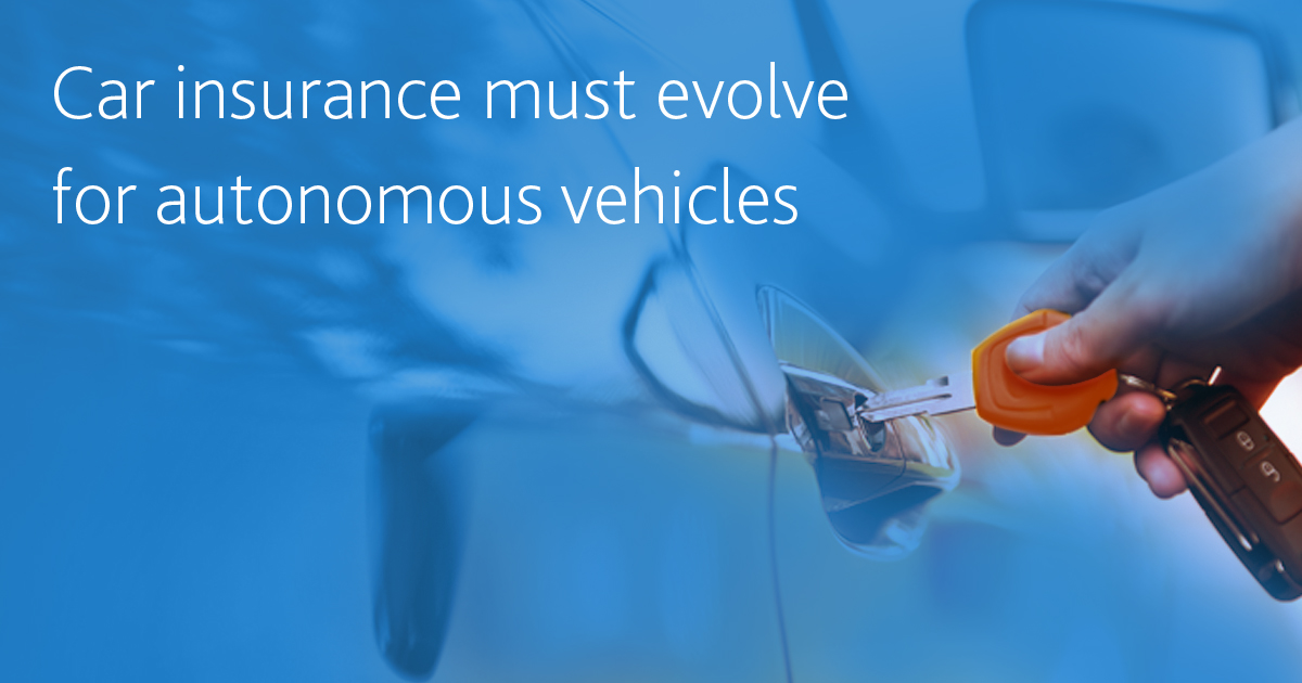Car insurance must evolve for autonomous vehicles OG 1200 x 630px v2